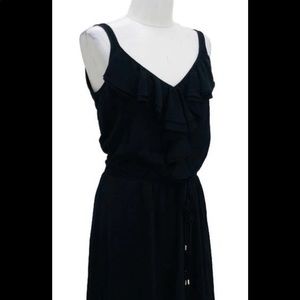 Black cache dress
